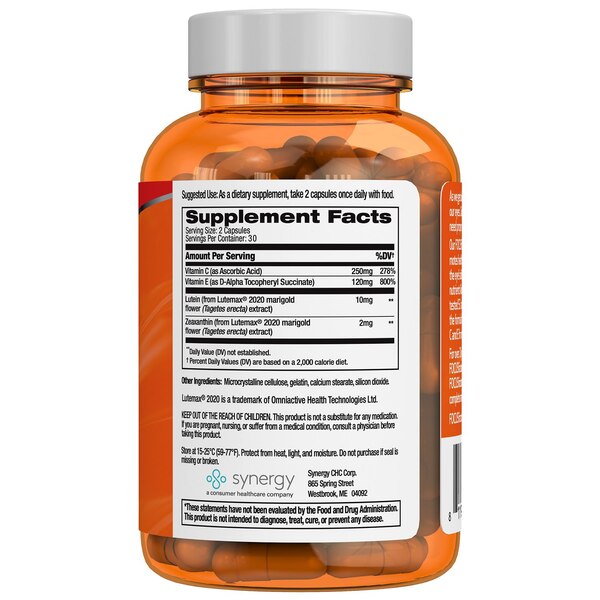 FOCUSfactor Advanced Vision Formula Capsules, 60 CT