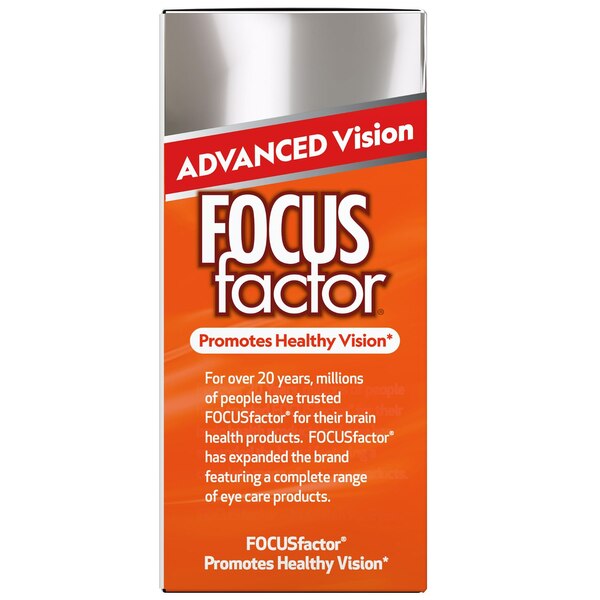 FOCUSfactor Advanced Vision Formula Capsules, 60 CT