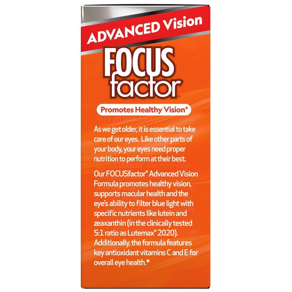 FOCUSfactor Advanced Vision Formula Capsules, 60 CT