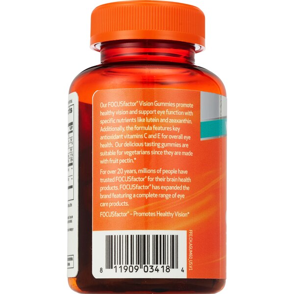 Focus Factor Vision Gummies, 60 CT