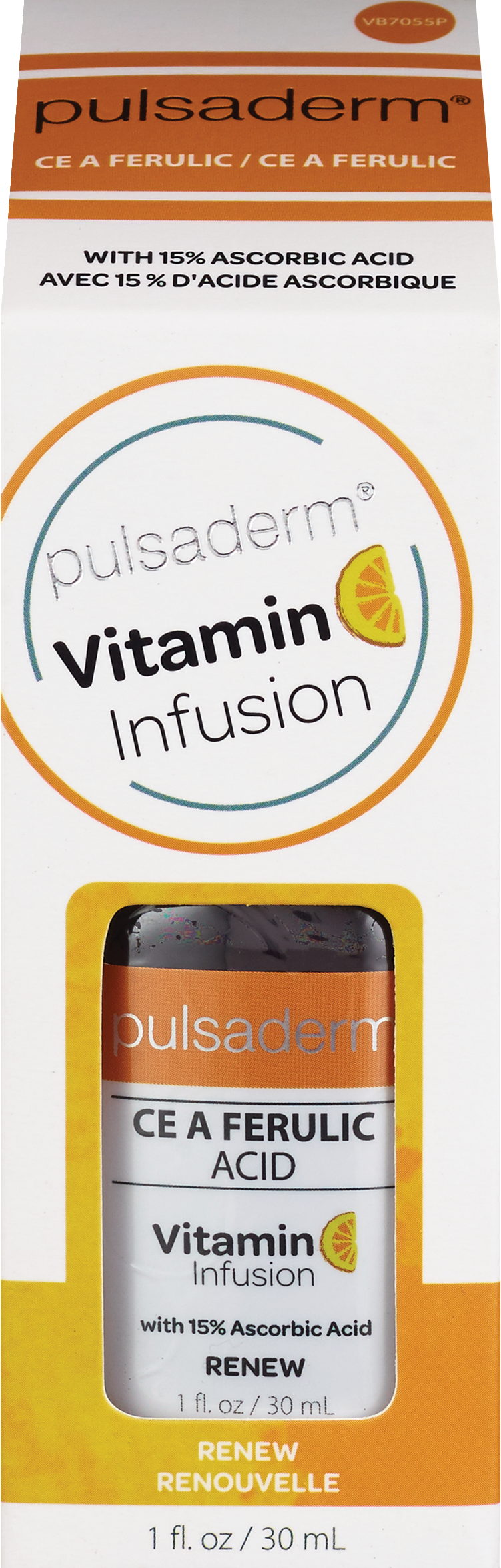 Pulsaderm Vitamin C Infusion - Líquido, 1 oz