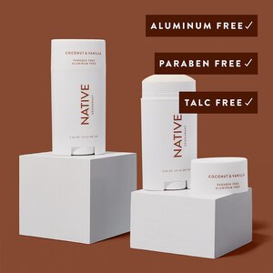 Native Coconut & Vanilla Deodorant, 2.65oz