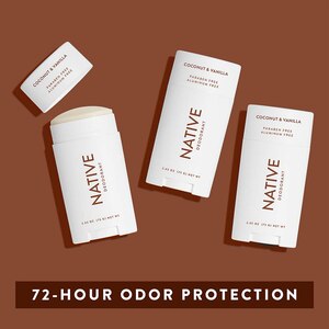 Native Coconut & Vanilla Deodorant, 2.65oz