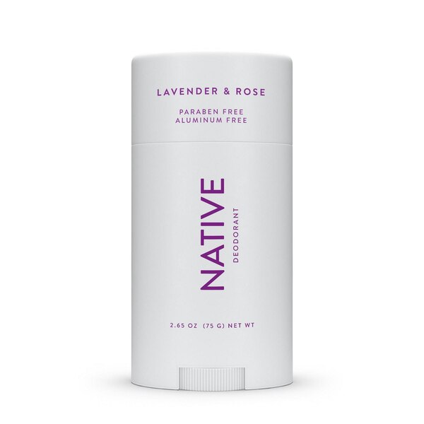 Native Deodorant Stick, Lavender & Rose, 2.65 OZ