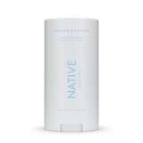 Native Deodorant Stick, Powder & Cotton, 2.65 OZ, thumbnail image 1 of 8
