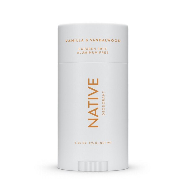 Native Vanilla & Sandalwood Deodorant Stick, 2.65 OZ