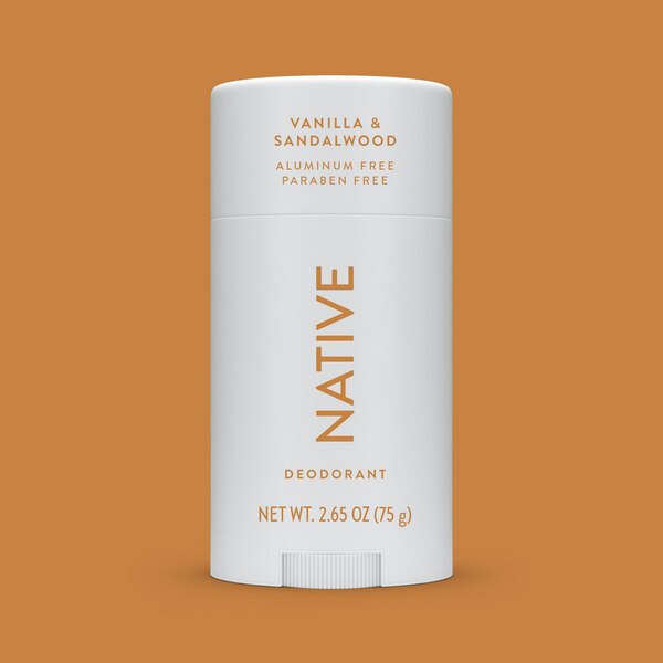 Native Vanilla & Sandalwood Deodorant Stick, 2.65 OZ