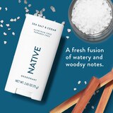 Native Deodorant Stick, Sea Salt & Cedar, 2.65 OZ, thumbnail image