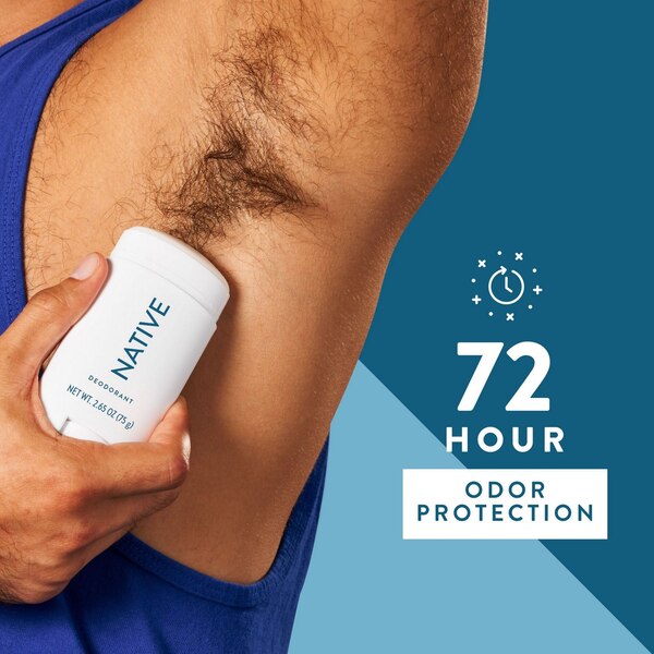 Native Deodorant Stick, Sea Salt & Cedar, 2.65 OZ