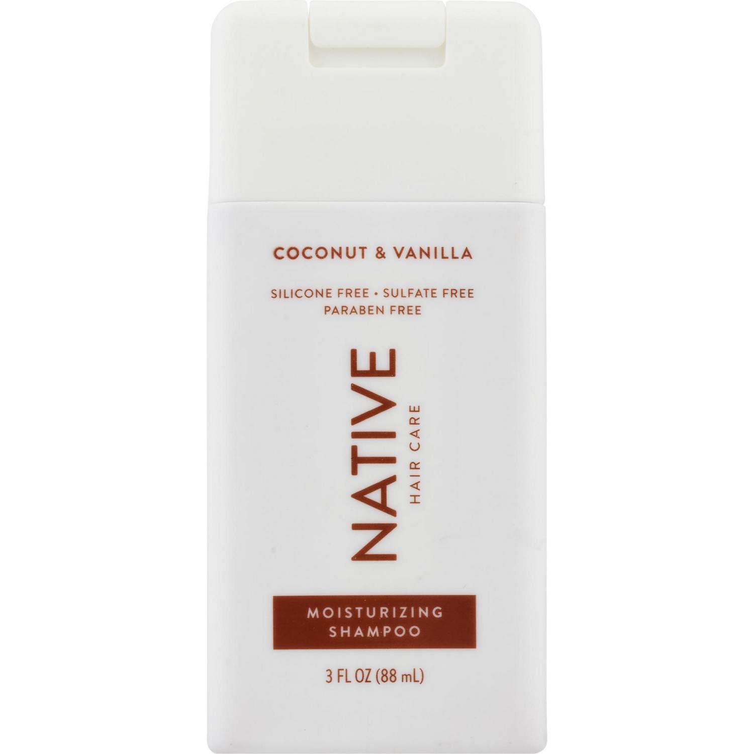 Native Coconut & Vanilla Moisturizing Shampoo, 3 OZ