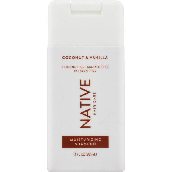 Native Coconut & Vanilla Moisturizing Shampoo, 3 OZ