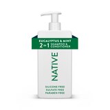 Native Scalp Refreshing 2-in-1 Shampoo & Conditioner, Eucalyptus & Mint, 16.5 OZ, thumbnail image