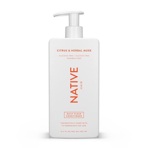 Native Daily Clean Conditioner, Citrus & Herbal Musk, 16.5 OZ