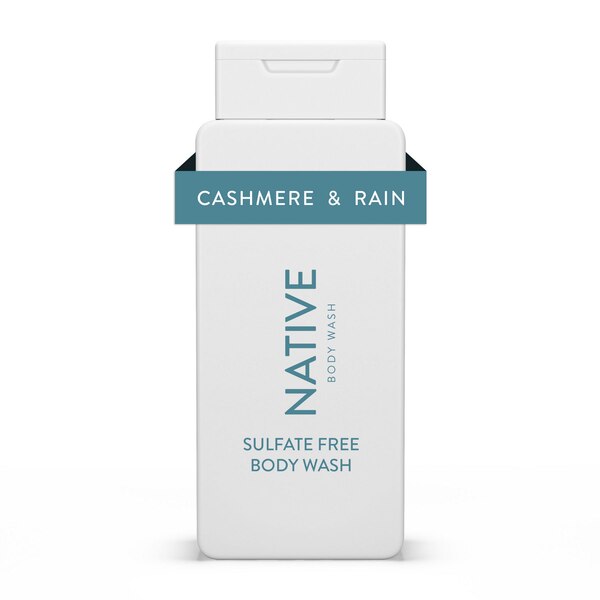 Native Sulfate Free Body Wash, Cashmere & Rain, 18 oz