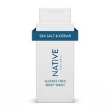 Native Sulfate Free Body Wash, Sea Salt & Cedar, 18 OZ, thumbnail image