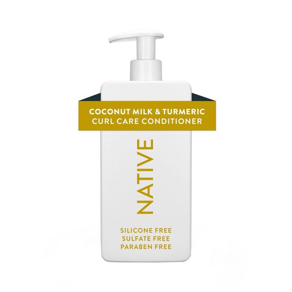 Native Curl Care Conditioner, Coconut Milk & Turmeric, 16.5 OZ