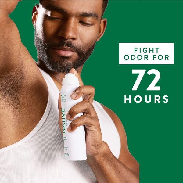 Native Deodorant & Body Spray, Eucalyptus & Mint, 3.5 OZ