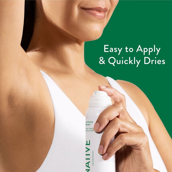 Native Deodorant & Body Spray, Eucalyptus & Mint, 3.5 OZ
