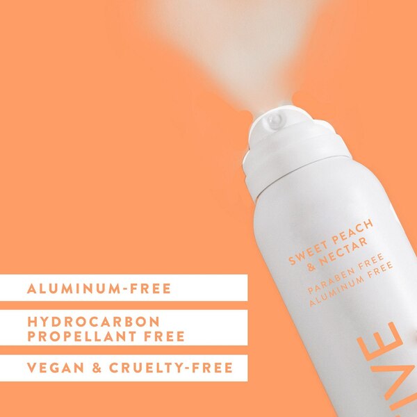 Native Aluminum Free All Day Deodorant Body Spray, Sweet Peach & Nectar, 3.5 OZ