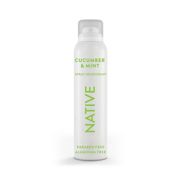 Native Aluminum Free All Day Deodorant & Body Spray, Cucumber & Mint, 3.5 OZ