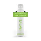 Native Aluminum Free All Day Deodorant & Body Spray, Cucumber & Mint, 3.5 OZ, thumbnail image