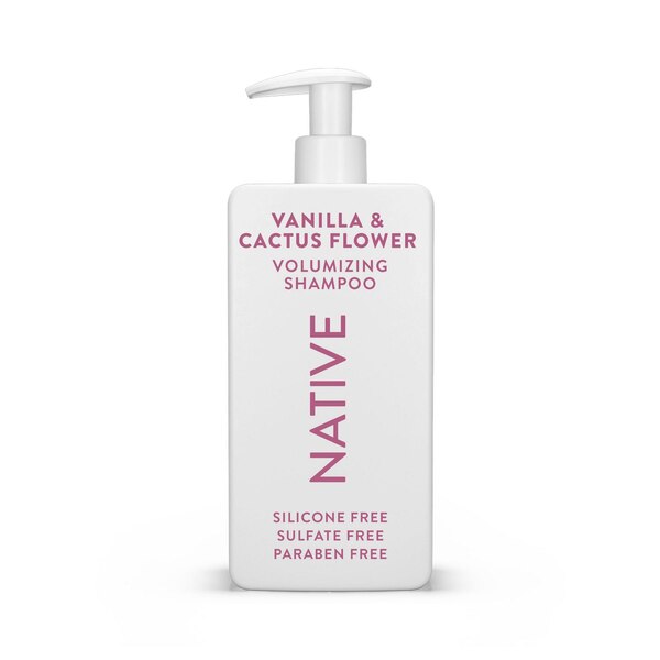 Native Volumizing Shampoo, Vanilla & Cactus Flower, 16.5 oz