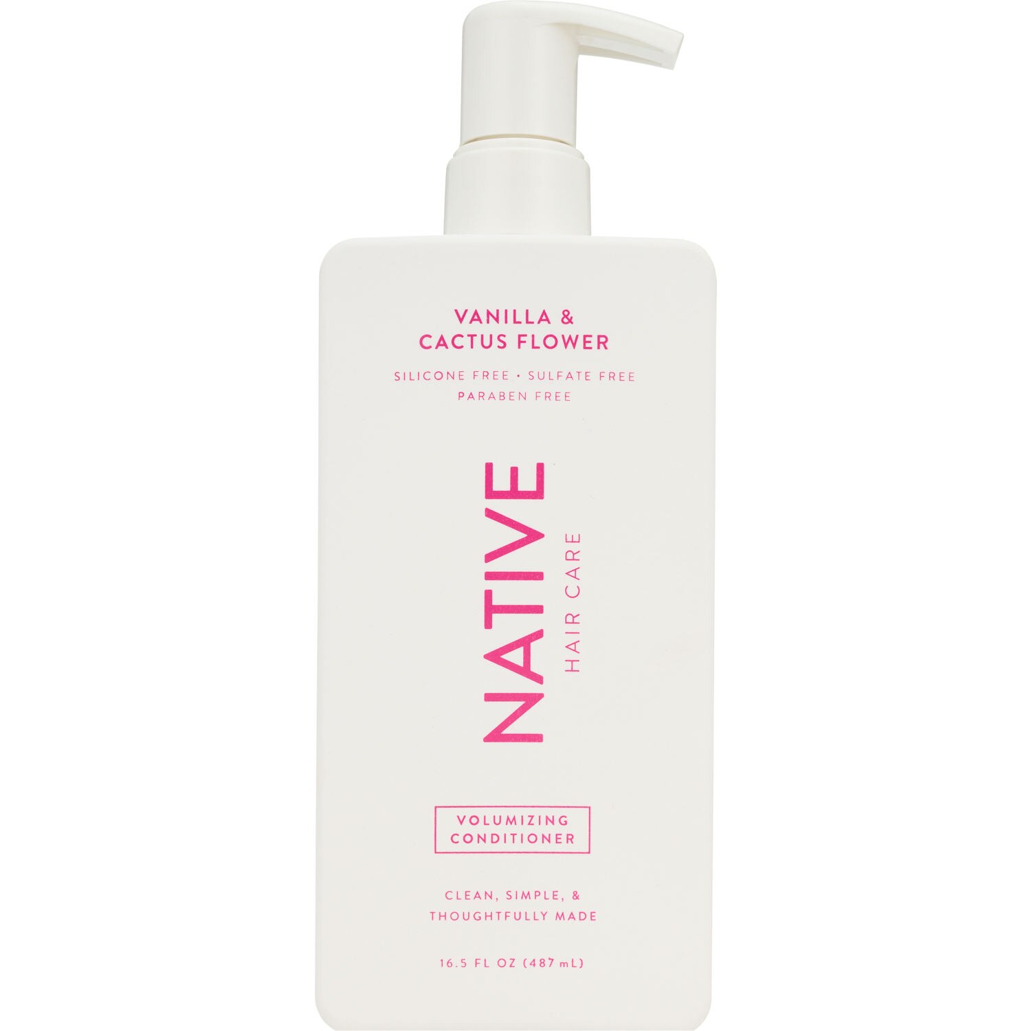 Native Volumizing Conditioner, Vanilla & Cactus Flower, 16.5 OZ
