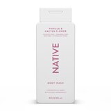 Native Body Wash, Vanilla & Cactus Flower, 18 oz, thumbnail image