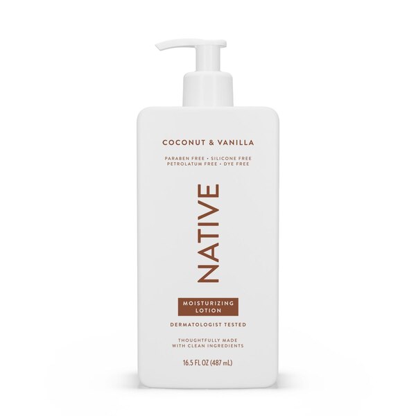 Native Hand & Body Lotion, Coconut & Vanilla, 16.5 OZ