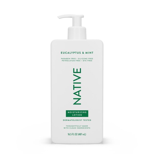 Native Hand and Body Lotion, Eucalyptus & Mint