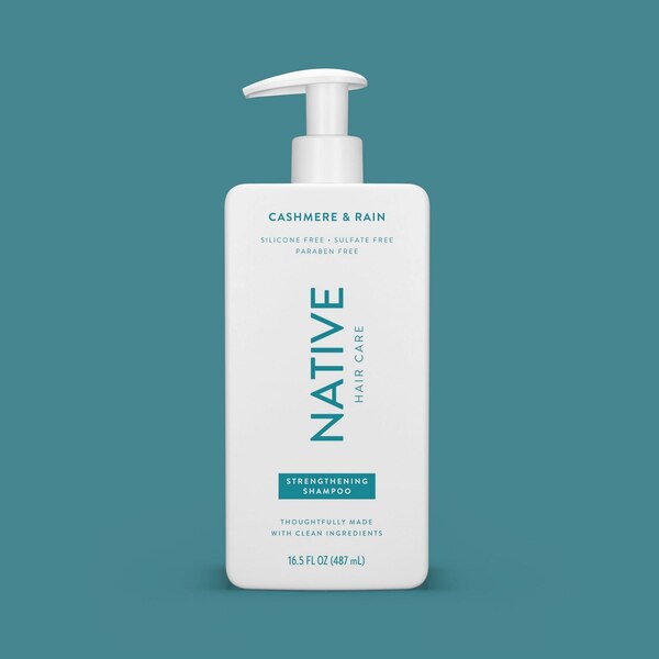 Native Strengthening Shampoo, Cashmere & Rain, 16.5 OZ