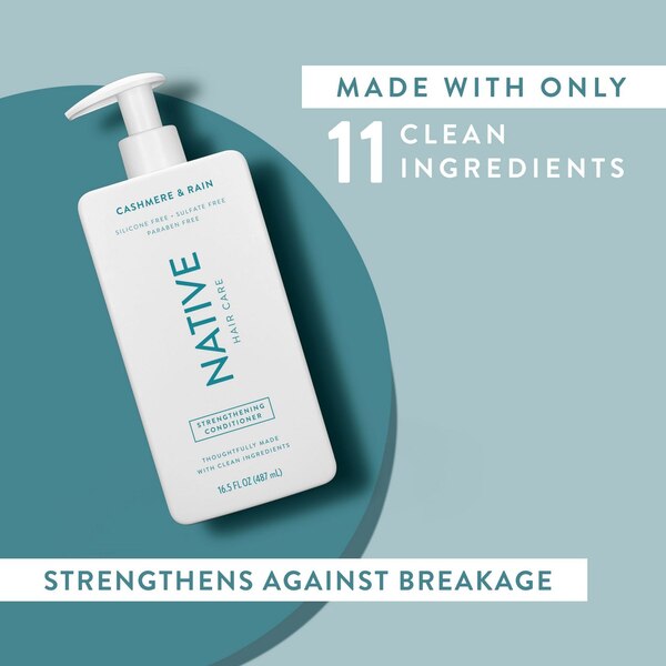 Native Strengthening Conditioner, Cashmere & Rain, 16.5 OZ
