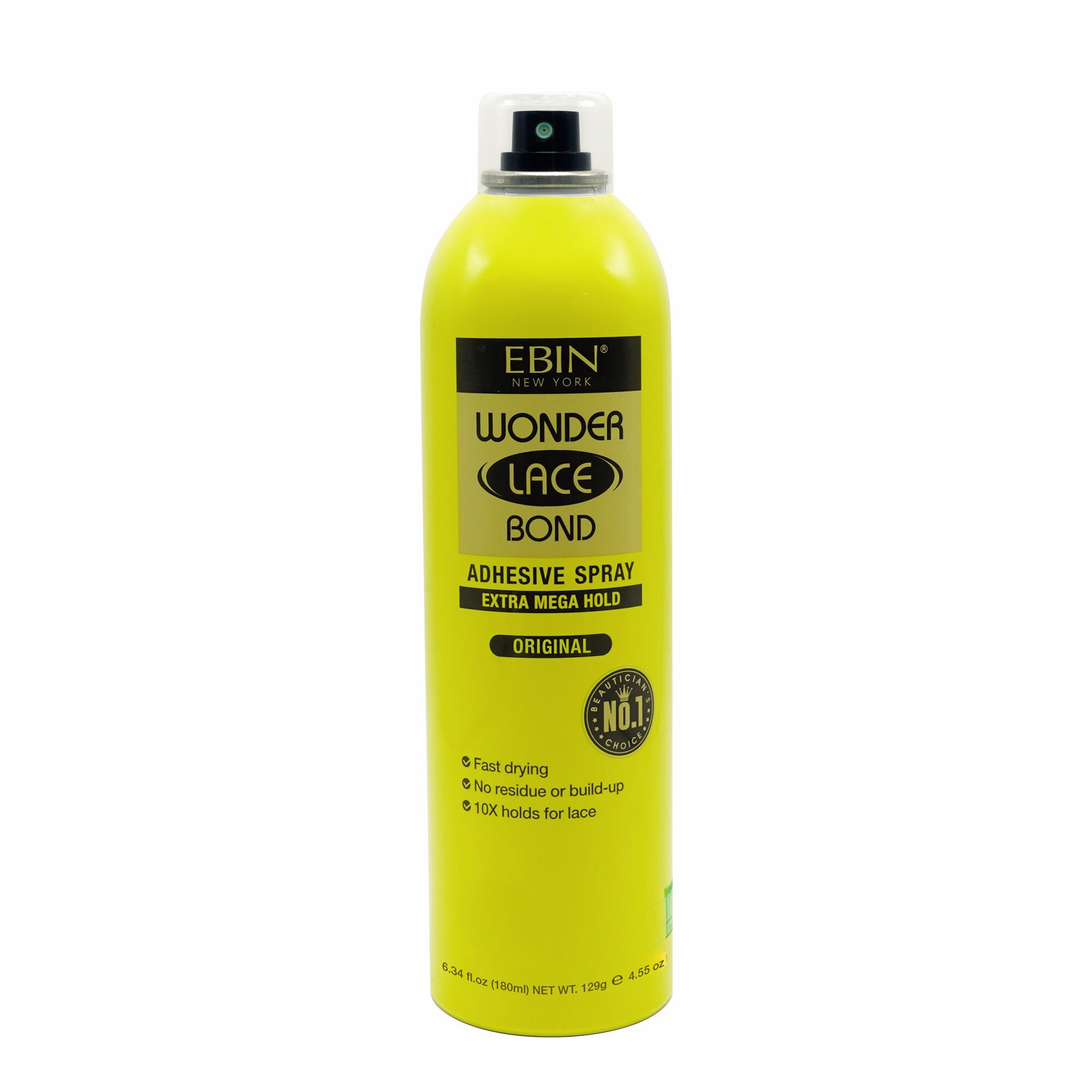 Ebin Wonder Lace Bond Wig Adhesive Spray, 6.08 OZ