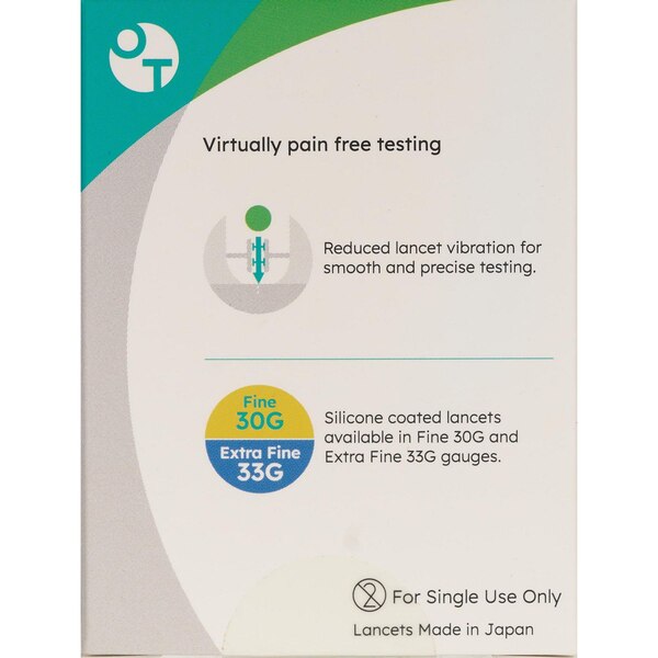 One Touch Delica 30 Gauge Fine Lancets, 100CT
