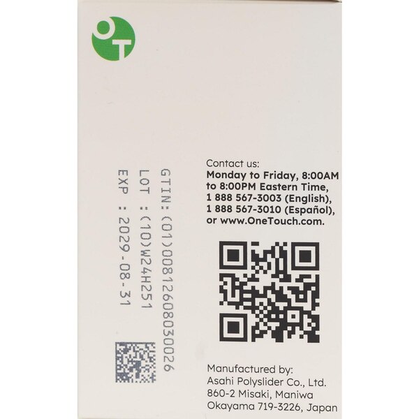 One Touch Delica 30 Gauge Fine Lancets, 100CT