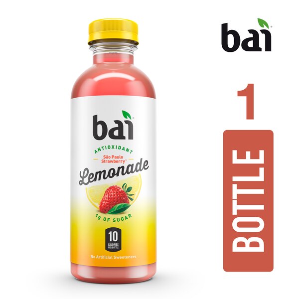 BAI Infusions Sao Paulo Strawberry Lemonade, 18 OZ