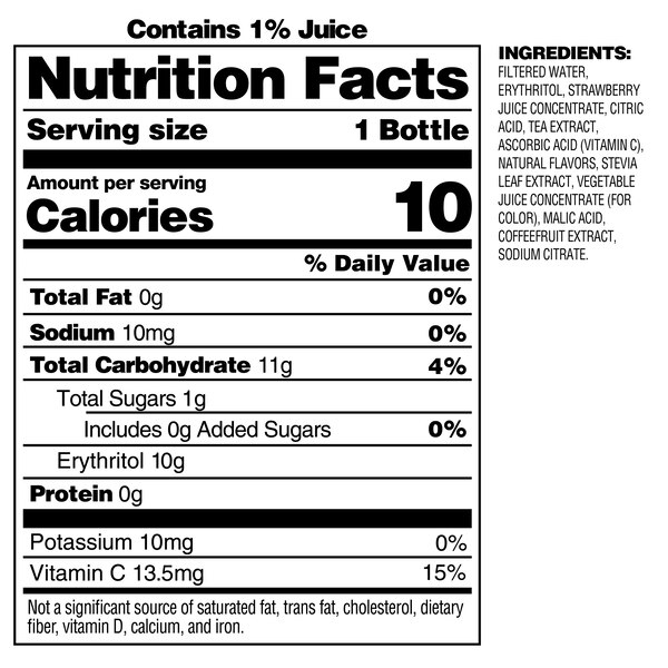 BAI Infusions Kupang Strawberry Kiwi, 18 OZ