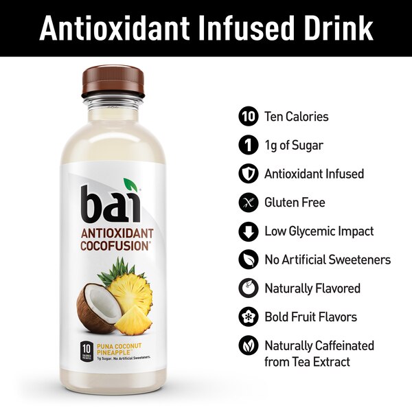 BAI Infusions Puna Coco Pineapple, 18 OZ