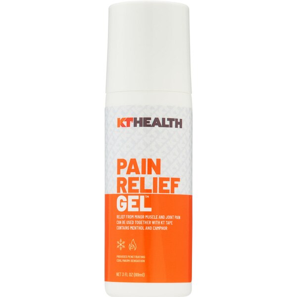 KT Health Pain Relief Gel Roll-On, 3OZ