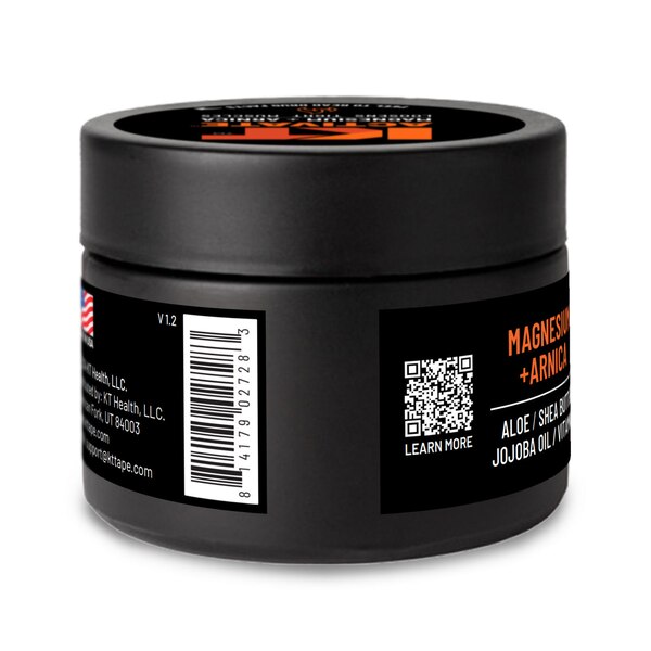 KT Health Activate Magnesium Cream + Arnica, 4OZ