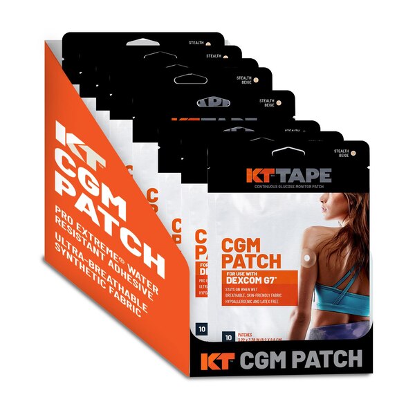 KT Tape CGM Patches, 10 CT