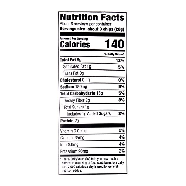 Way Better Avocado Ranch Tortilla Chips, 5.5 oz