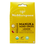 Wedderspoon Organic Manuka Honey Drops,Lemon, thumbnail image