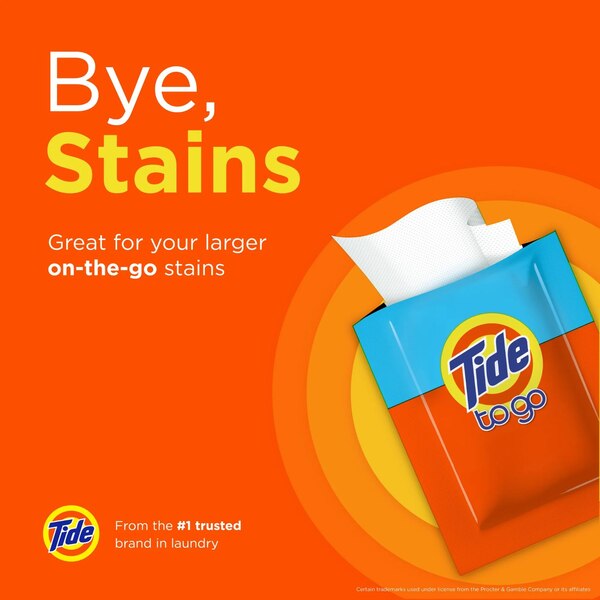 Tide To-Go Stain Wipes, 6 CT