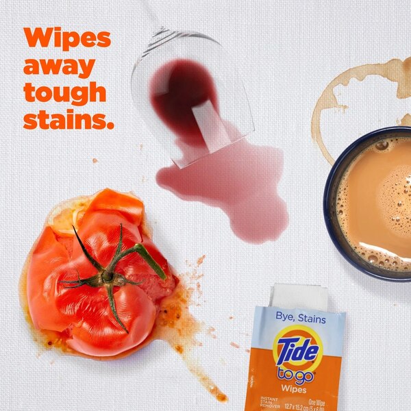 Tide To-Go Stain Wipes, 6 CT