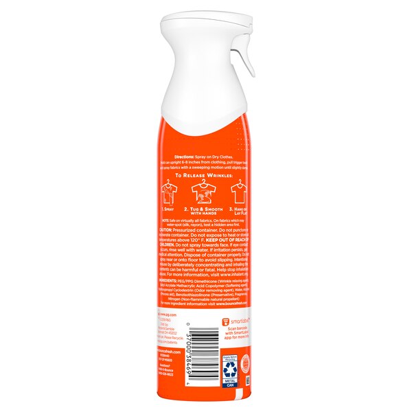 Bounce Rapid Touch-Up Anti Static and Wrinkle Guard Spray, 9.7 oz
