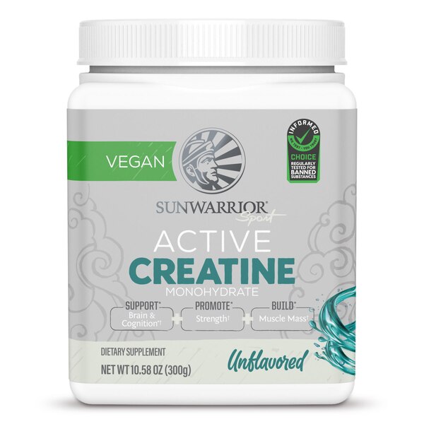 Sunwarrior Sport Active Creatine Unflavored Powder, 10.58 OZ