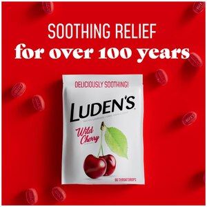 Luden's Throat Lozenge, Wild Cherry, 90 Count