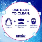 Efferdent Anti-Bacterial Dental Appliance Cleanser, 126 CT, thumbnail image