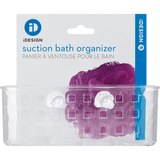 Interdesign Clear Suction Bath Organizer Basket, thumbnail image